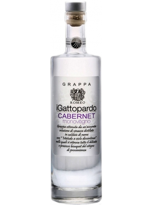 Grappa iGattopardo Cabernet 50 cl