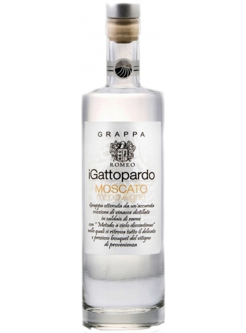 Grappa iGattopardo Moscato 50 cl