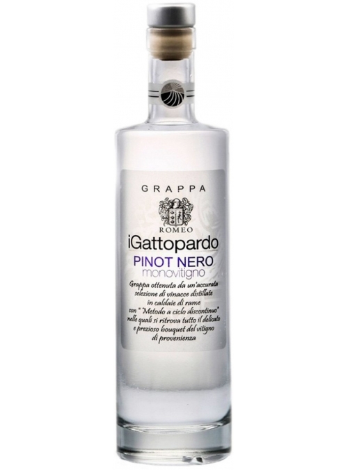 Grappa iGattopardo Pinot Nero 50 cl