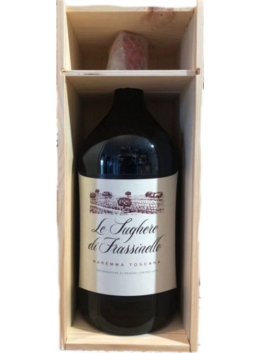 Le Sughere di Frassinello jeroboam in legno 2018