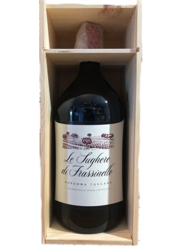 Le Sughere di Frassinello jeroboam in legno 2019