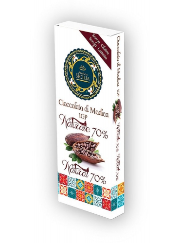 6 pz Cioccolato di Modica IGP naturale al 70%