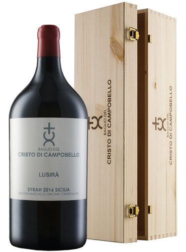 Lusirà 2018 jeroboam in legno