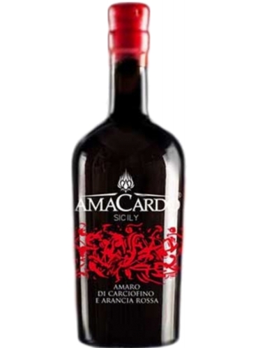 Amaro di Carciofino selvatico e Arancia Rossa magnum