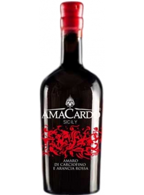 Amaro di Carciofino selvatico e Arancia Rossa magnum