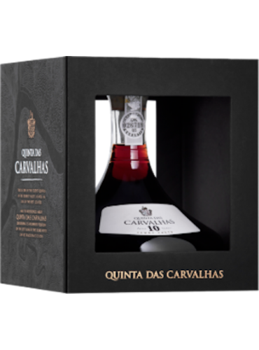 Porto Tawny Quinta das Carvalhas 10YO in decanter