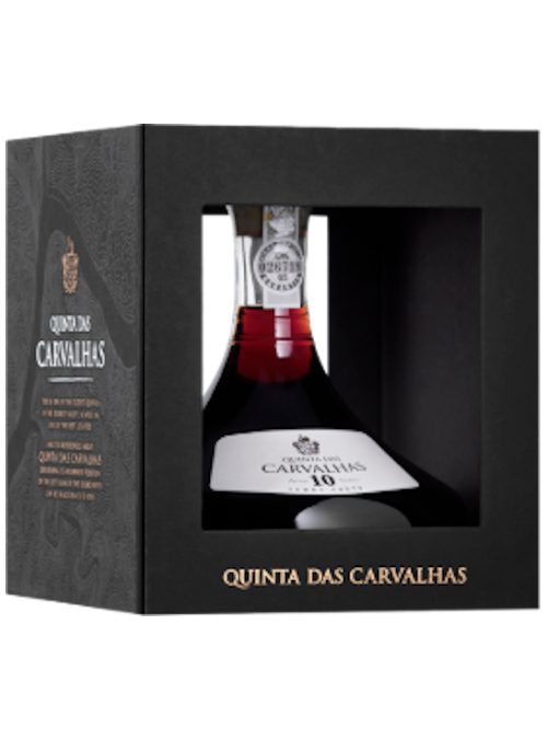 Porto Tawny Quinta das Carvalhas 10YO in decanter