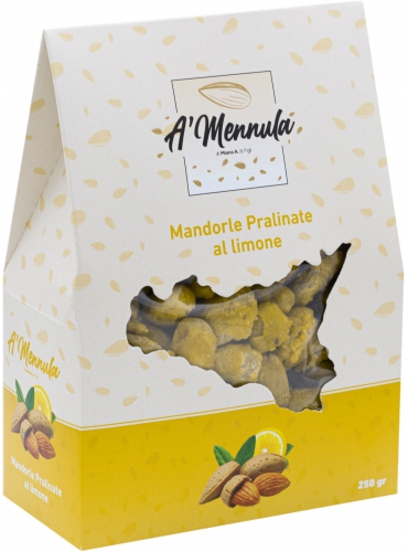 Mandorle pralinate al limone