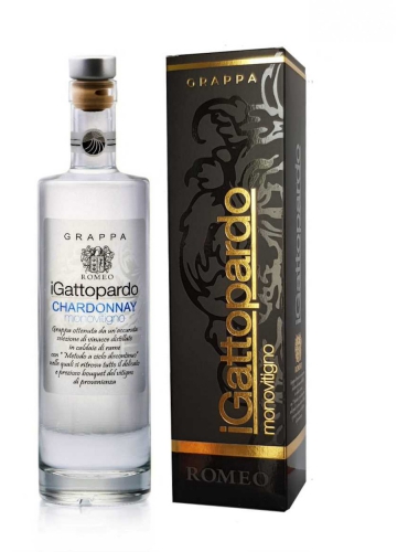 Grappa iGattopardo Chardonnay 50 cl